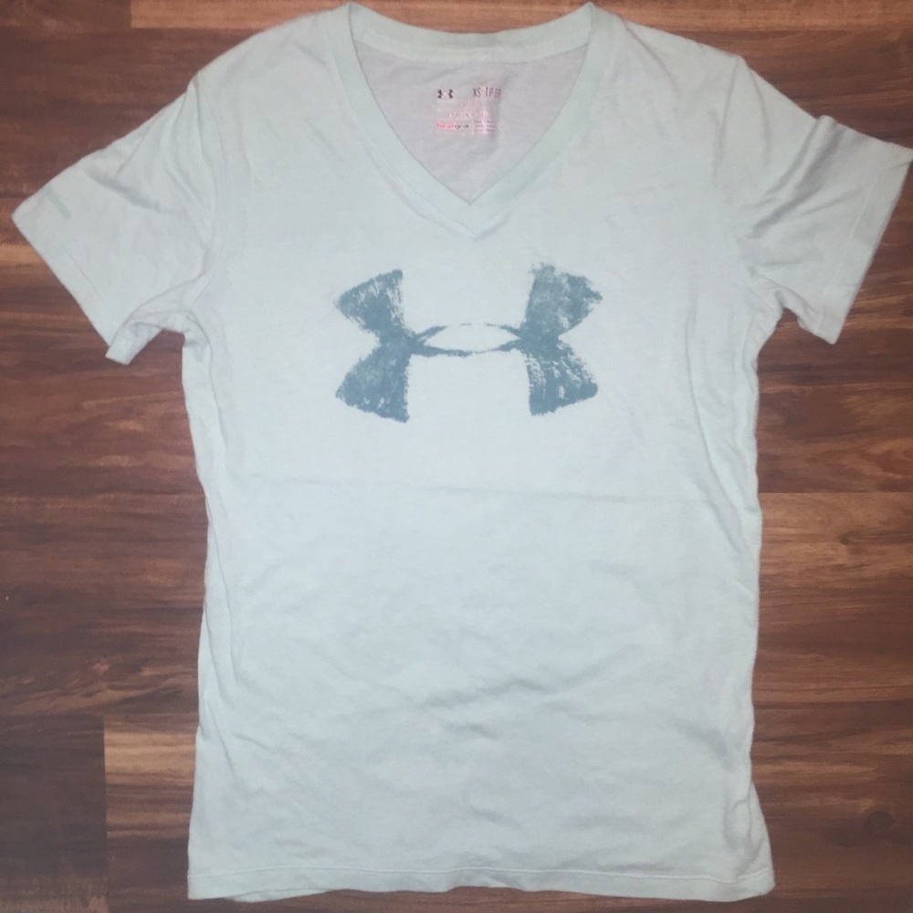 Under Armour mint workout tee